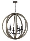 F3186-6wow-af 6 Feiss 6-light Pendant
