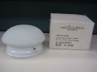 F407wh Miller Wall Or Ceiling Light Half Moon Front Ribbed Prismatic