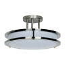 F9945-80-3k Sunset Lighting Light Integrated Led Nickel 098197904744