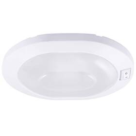Dls01-008 Facon 12v Rv Ceiling Light With On&off Switch Oval Pancake Dome Inch