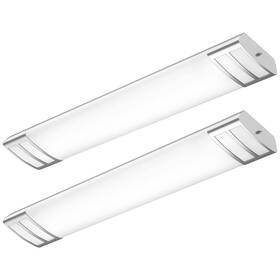 1-10v Faithsail 793513641166 4ft Led Flush Mount Kitchen Light Fixtures 50w 5600lm Dimmabl