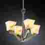 Fal-8970-40-nckl Bend Justice Design Lumenaria Chandelier Brushed Nickel 784689344456