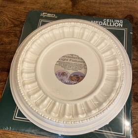 Fan Impressions 081069004499 11 Inch Floral Medallion Ceiling Item #449