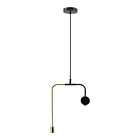Fd-1030-25 Moes Home Moe Industrial Pendant With Dark Grey 849043062909