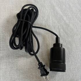 Feit Electric 017801177404 1-light Socket Pendant Light Plug In 60w No Bulb Included