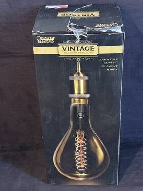 Ps52 Feit Electric 017801743135 Pn/bb/bz/ps52 Vintage Bulb And Pendant Dimmable Filament Fs