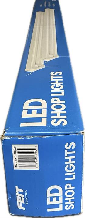 1718580 Feit Electric 017801764000 2 Pack 4 Led Linkable Shop Light With Chain 5000 Lumens Cool White