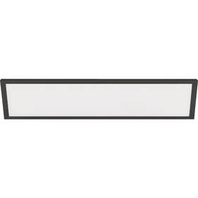Feit Electric Fp1x4/6wy/bk Edge-lit 1 Ft. W. X 4 L. Matte Black Dimmable 6-way Led Flush