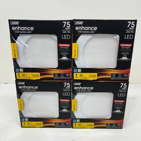 Ledr56jbx Feit Electric Ledr56jbx/930 Lot Of 4 6 Inch 800 Lumens 3000k Dimmable Led Recessed Light White