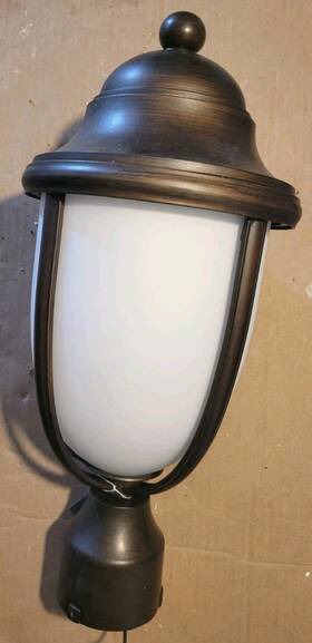 Ol10107htbz Fiess Feiss Vintner Heritage Bronze 1-light Outdoor Post Lantern Lamp