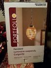0320608 Finish Glass Antiques Light Portuguese Pendant Portfolio Brass