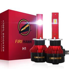 Te3-v49-h1 Firehawk 2026 New H1 Led Bulbs 50000lm 700% Brighter 6000k Cool White Japanes