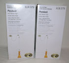 618379 Fixture Light Bay Nickel Pendant Satin Beautiful Hampton Amber Finish