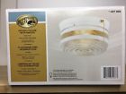 Fl903 Hampton Bay Ceiling Fixture With Switch White Clear Sku