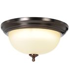617240 Fluorescent 1 Af Bronze Mount Lighting Light Oil Rubbed Ceiling Flush