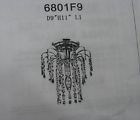 6801f9 Flush Chandelier Ceiling Brand Falls