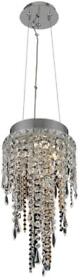 028210-010-fr001 Flush-mount Pendant Light Kalco Tenuta Modern Contemporary Mini 3-light Gold