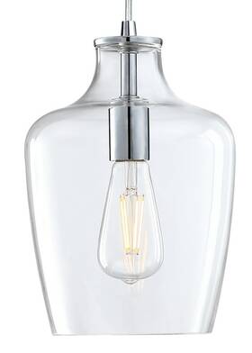 2779-01-05 Forte Lighting 2779-01 Milo 8 Inch W Mini Pendant - Chrome