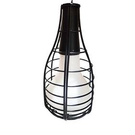 Foscarini 025594093681 Rare - Discontinued Diesel With Cage Mic Pendant Lamp- Black