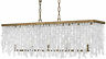 Fr30208bng Fredrick Ramond Dune Light Linear Chandelier Gold 640665019322