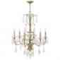 Fr40316slf Fr40316 Candle Leaf 1 Light Style Accent Crystal Tier Ramond 6 Silver Fredrick