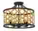Fr40993ssg Fredrick Ramond Felix Semi-flush Mounts Sunset Gold 640665003611