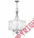 Fr45606bni Mime Fredrick Ramond 32.0 Chandelier 3 Light In Brushed Nickel 640665906110