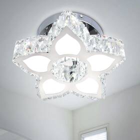 Mc088-xmh Frixchur Crystal Ceiling Light Modern Mini Chandelier Flower Led Flush Mount Cei