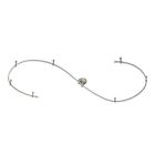 514662 Ft. Kit Bay Flex Brushed 12 Steel Hampton Starter Track