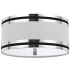 Fx-2295 60w Mount Lighting Ceiling Flush 1c Fixture Light Cal Paxton Semi 2