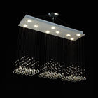 G902-993 3 Gallery Modern 9 Light Crystal