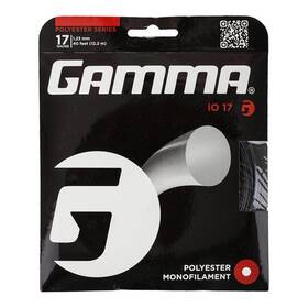 Gzio-21 Gamma Sports Io 17g Tennis String Set 40ft Black