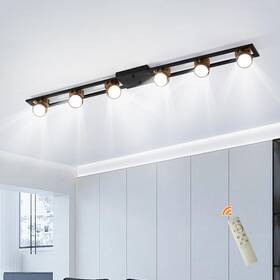 Tt-jd1605-6b-n Garwarm Modern Ceiling Light Track Lighting Fixtures 48.4 Inch Dimmable Led