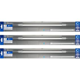 93129102 Ge Led Undercabinet Light Fixture Linkable Plug-in Daylight 24in Pack Of 3