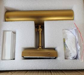 Generation Lighting 744759254207 Kenyon 10 Inch Burnished Brass Picture Light Cw1181bbs Open Box