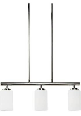 Generation Lighting 785652183485 3 Lights Pendant Chrome