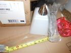6113001-962 Generation Lighting Parkfield Mini Pendant In Brushed Nickle Etched Glass