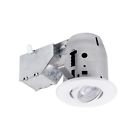 Gil-pn-28917123 Globe Electric Led Ic Rated Dimmable Downlight Swivel Spotlight Recessed