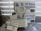Et526w Gimbal White Elco 2 Fixture Two Ring Head- Track Voltage