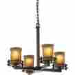 Gla-8200-16-gldc-mblk Circa Justice Design Veneto Luce Chandelier Matte Black 784689998383