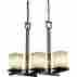Gla-8677-26-whtw-nckl Montana Justice Design Veneto Luce Chandelier Brushed Nickel 784689538749