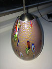 Hs338mobz1b535mpt Glass Bronze Finish Shade Lbl Mini-monty Mocha Pendant