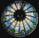 Cond21 Glass Style Bell Perfect Stained Tiffany Light Handmade Vintage Ceiling "