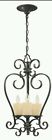 5953-97 Glassless 3-light Stafford Spring Lante Hanging Collection World Imports