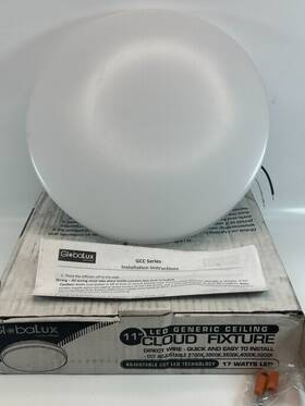 Gcc-11-17-120d-972 Globalux Lighting Gcc-11-17-120d-972/50 Led Round Low Profile Light White Finish
