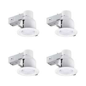 Cominhkg089429 Globe Electric 90958 4 Inch Rust Proof Indoor/outdoor Ridged Baffle Round Trim Recessed
