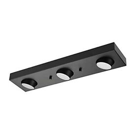 59941 Globe Electric Bleecker 3-light Led Integrated Track Lighting Matte