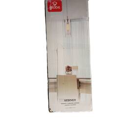 Globe Electric 91002298 Sydney 1-light Matte Brass Pendant Light With Clear Glass
