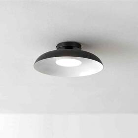 91005499 Globe Electric 12.5 Inch 21-watt Modern Matte Black Integrated Led Flush Mount