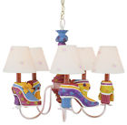 Kdl-220 Globe Light Lighting Kids Up Trans White Chandelier